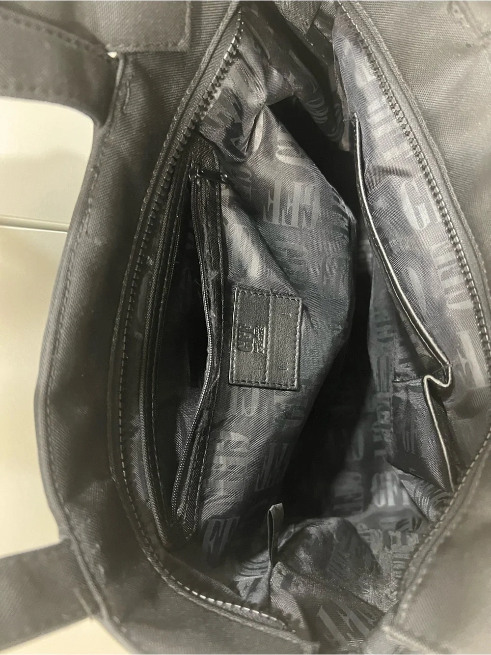 Gianfranco Ferre black women’s tote bag